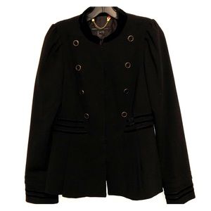 Marc by Marc Jacobs Wool/Velvet Military Jacket
